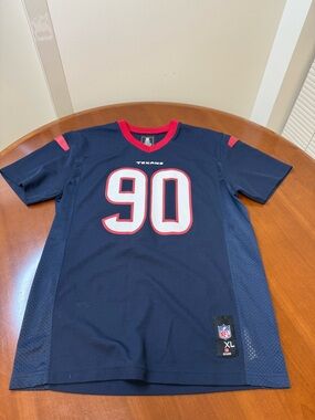 Houston Texans Official NFL Players Youth XL Jadeveon Clowney Jersey #90